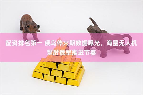 配资排名第一 俄乌停火期数据曝光，海量无人机掣肘俄军推进节奏